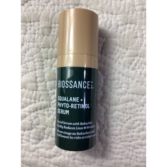 Lot of 3 Biossance Squalane + Phyto-Retinol Serum two 10ml*one 5ml Facial Serum - Picture 3 of 4